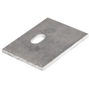 Unwelded 1 hole lug, raw steel, for storage tanks, view 2