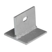 1 hole lift lug welded to 1/4" baseplate for storage tanks