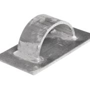D-ring lift lug welded to 1/4" baseplate