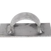 D-ring lift lug welded to 1/4" baseplate, view 3
