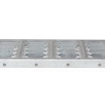 Formed-Grated Tread Top Step, Bolt-On, for Steel Stairway