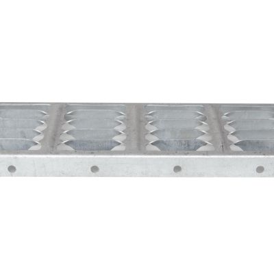 Formed-Grated Tread Top Step, Bolt-On, for Steel Stairway