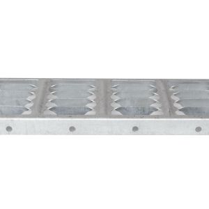 Formed-Grated Tread Top Step, Bolt-On, for Steel Stairway