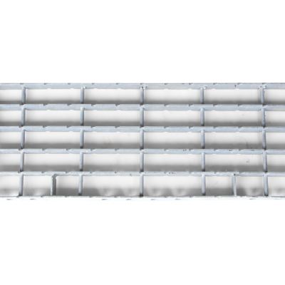 Bar Grating Tread Top Step, Bolt-On, for Steel Stairway