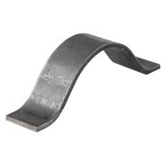 Unwelded P-lug lift lug, raw steel, view 3