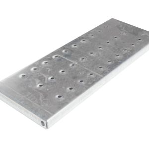 Perforated Tread Step, Bolt-On, for Steel Stairway