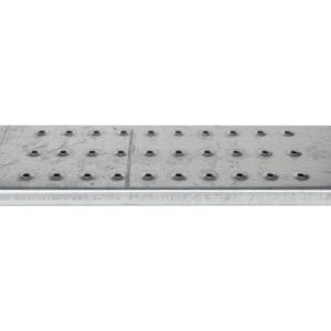 Perforated Tread Step, Bolt-On, for Steel Stairway