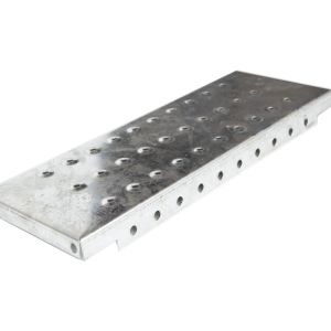 Perforated Tread Top Step, Bolt-On, for Steel Stairway