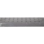 Perforated Tread Step, Weld-On, for Steel Stairway