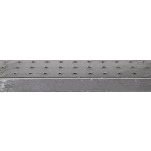 Perforated Tread Step, Weld-On, for Steel Stairway