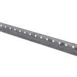 Angle Iron, Roll-Formed, Punched for 1/2" Bolt