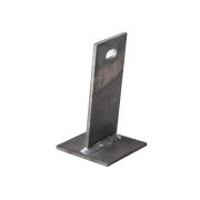 Ladder lug welded to 1/4" baseplate for storage tanks, view 4