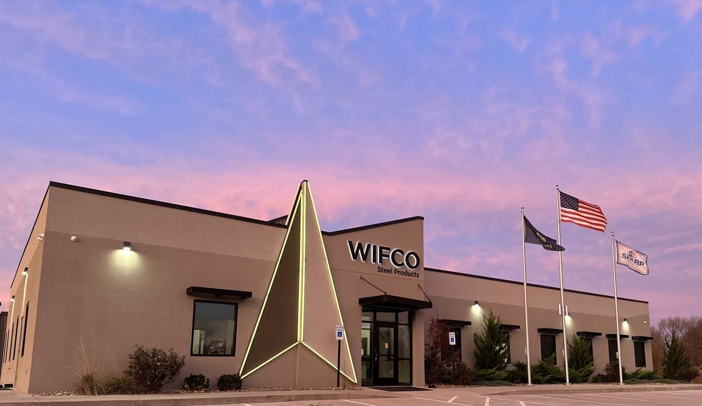 Wifco Steel Products building in Hutchinson, Kansas, where SteelFront parts are made